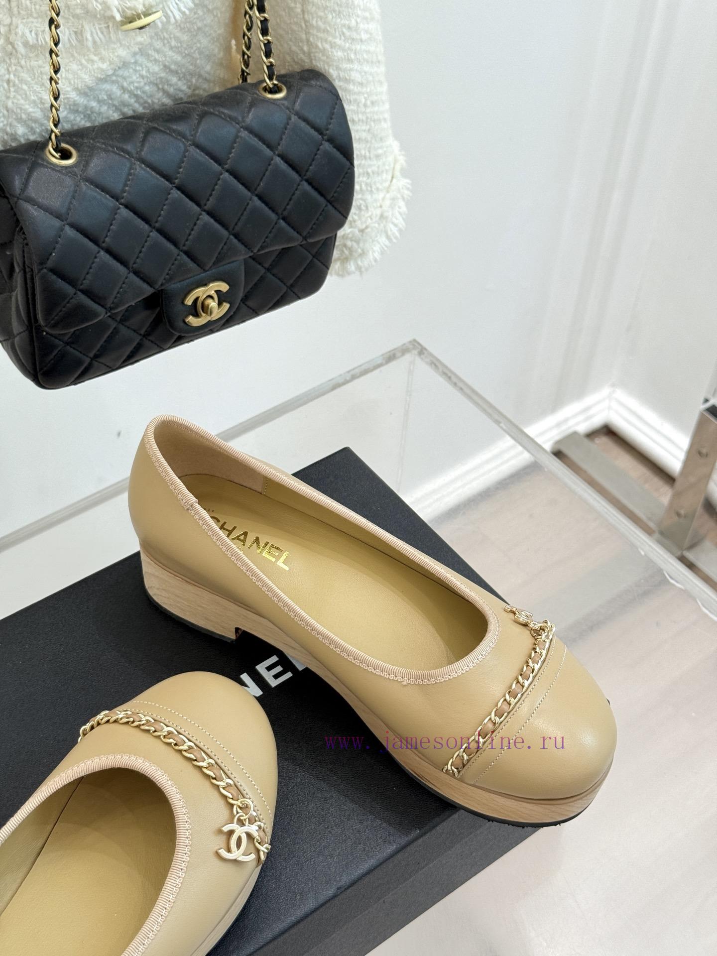 Chanel | Chanel Classic Double C ChainThick Soled Single Shoe LoafersThis Season's Shoes Are Re 1sliwoon - Image 6