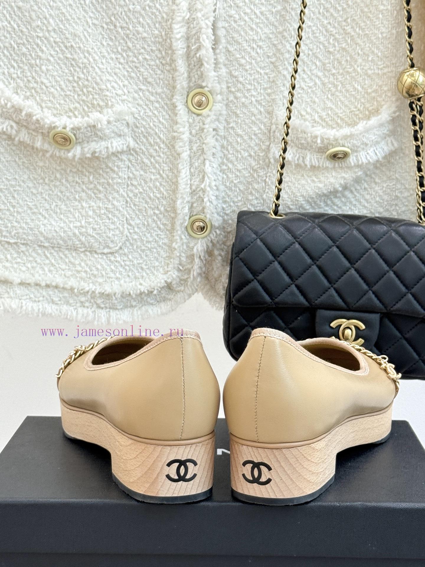 Chanel | Chanel Classic Double C ChainThick Soled Single Shoe LoafersThis Season's Shoes Are Re 1sliwoon - Image 7