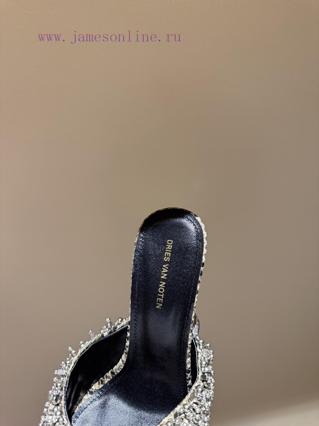 Dries Van Noten 25SS New Irregular Heel Women's ShoesEach Pair Is As Beautiful As A Work Of Art tlouv75o - Image 6