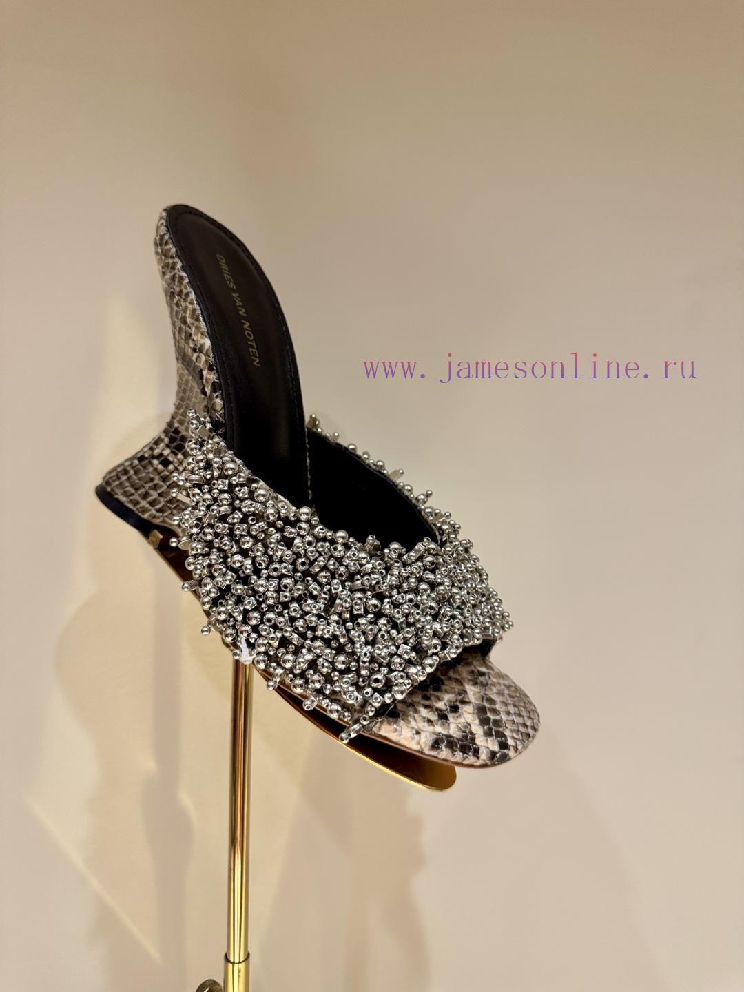 Dries Van Noten 25SS New Irregular Heel Women's ShoesEach Pair Is As Beautiful As A Work Of Art tlouv75o - Image 10