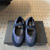 Top QualityPrada's New Women's Suede Patchwork Mary Jane ShoesPrada Adheres To The Design Philo 2nsf4mw7